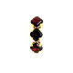 Pre Owned 18ct Garnet Earrings ZR887